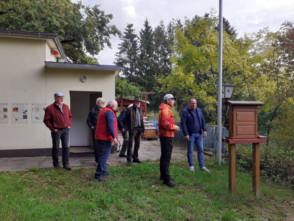 Besuch beim Imker in Gelnhausen am Hessischen Nachhaltigkeitstag