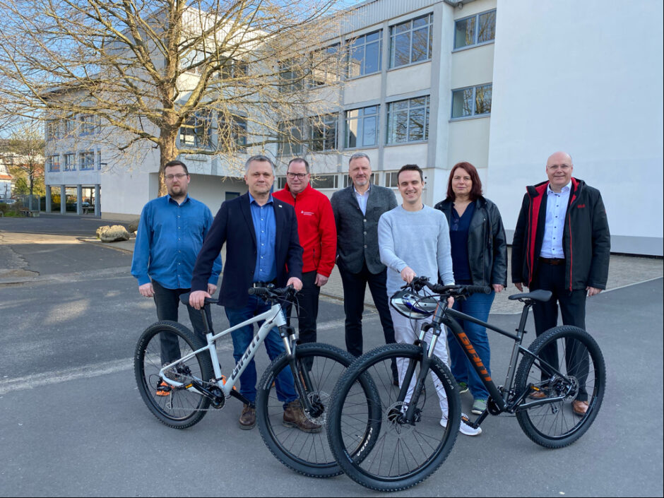 Sparkasse unterstützt Bikepool-Projekt Grimmels