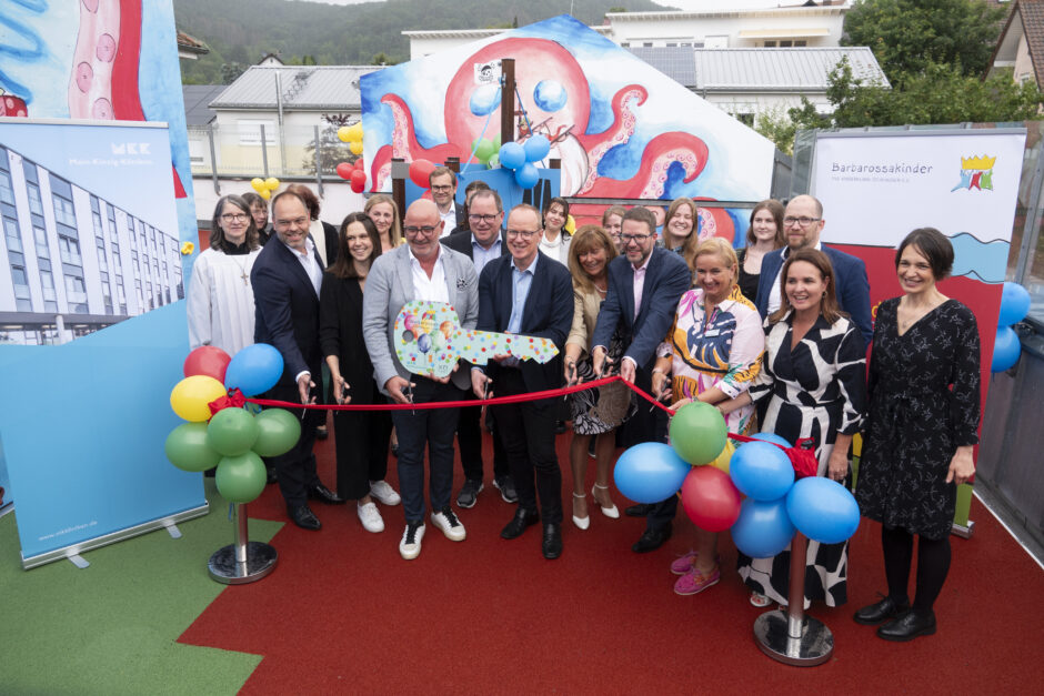 Neue Dachterrassen der Kinderklinik Gelnhausen