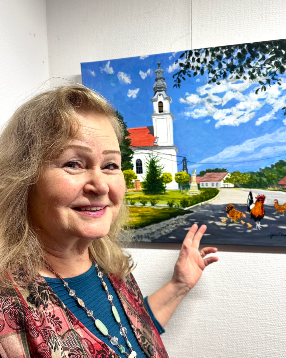 „Sommerlicht und Winterglanz“ – Ausstellung von Sylvia Czeskleba-Stürzenberger in der Kreissparkasse Gelnhausen