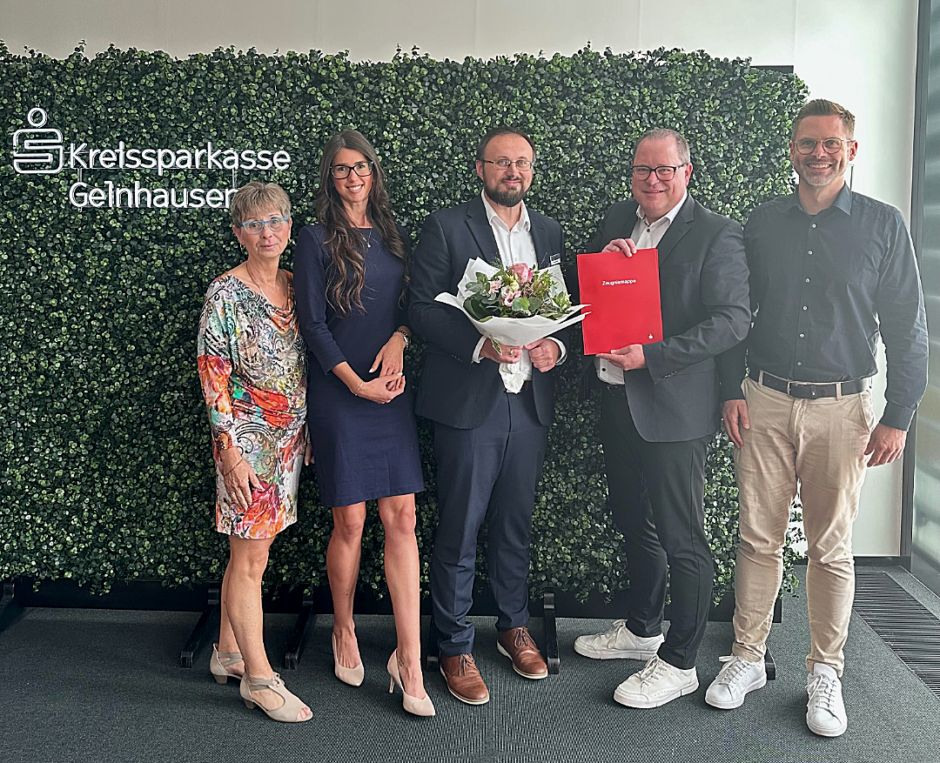 Ausbildung vorzeitig erfolgreich beendet – Andreas Kaiser startet bei der Kreissparkasse Gelnhausen ins Berufsleben