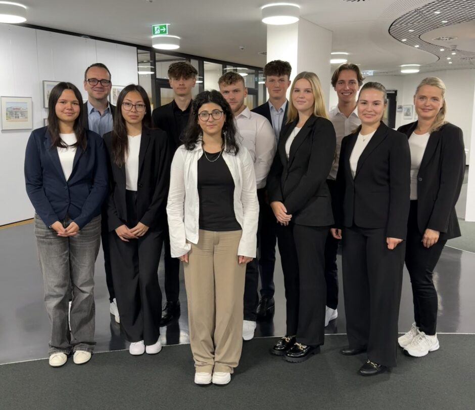 Ausbildungsbeginn bei der Kreissparkasse Gelnhausen
