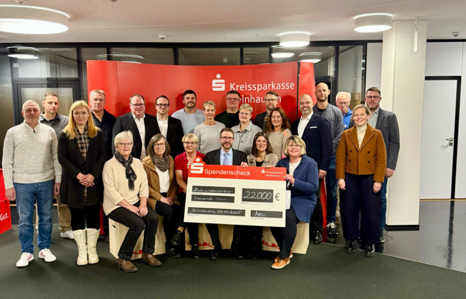 Spendenübergabe an 13 Vereine und Institutionen