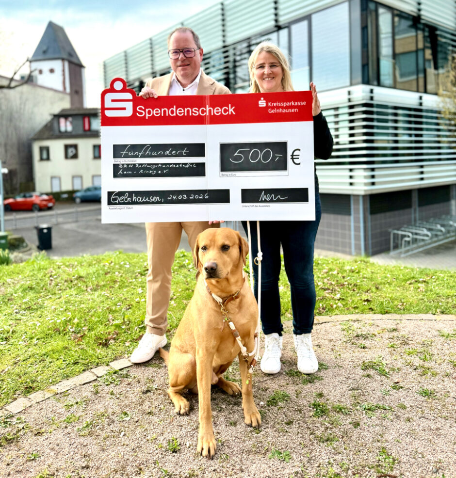 Kreissparkasse Gelnhausen unterstützt die ehrenamtliche Rettungsarbeit in der Region